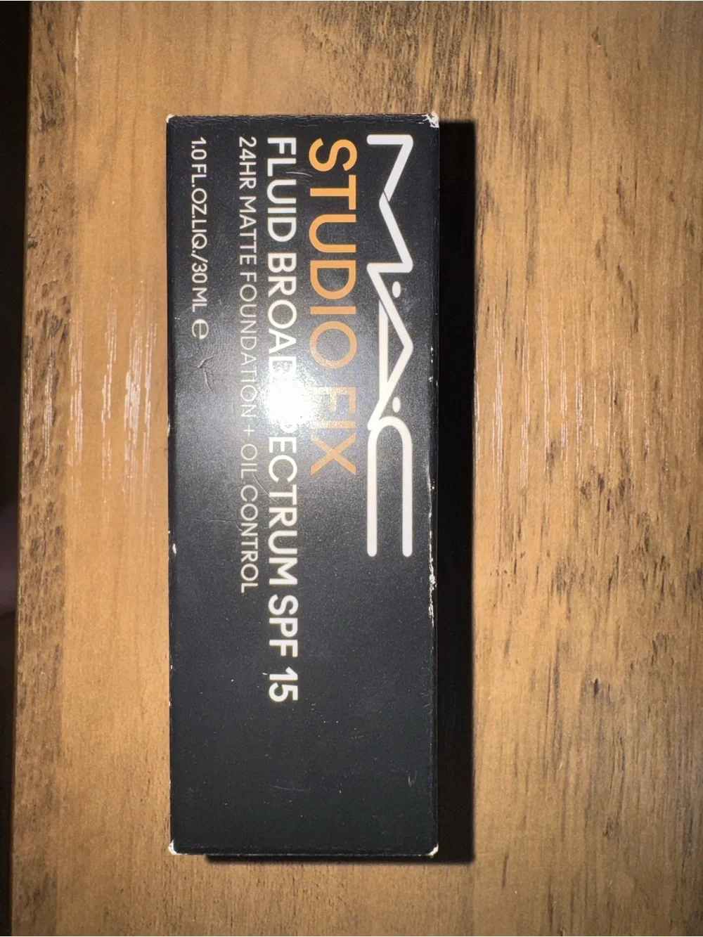 MAC Studio Fix Fluid SPF 15 Foundation NC35 – Full Size – Tested Once